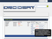 Tablet Screenshot of droidsat.org